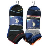 Wholesale - 10pk MEN NC LOW CUT SOCKS U.S. POLO ASSN. ASST STYLES SIZE 6-12 C/P 48, UPC: 662239094863